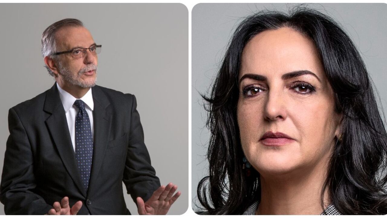 Iván Velásquez y María Fernanda Cabal.