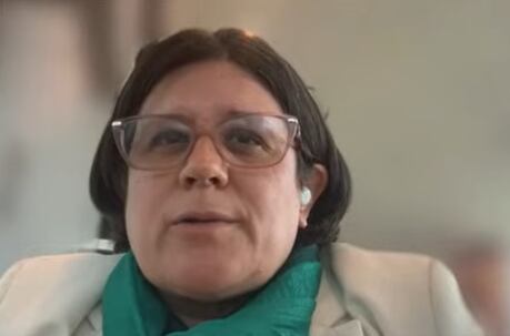 Laura Moisá, codirectora del Banco de la República, en el Foro de Política Monetaria , convocado por el Ministerio de Hacienda.