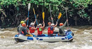 Los firmantes de la paz que residen en el ETCR de Miravalle tienen un proyecto de turismo en el río Pato.