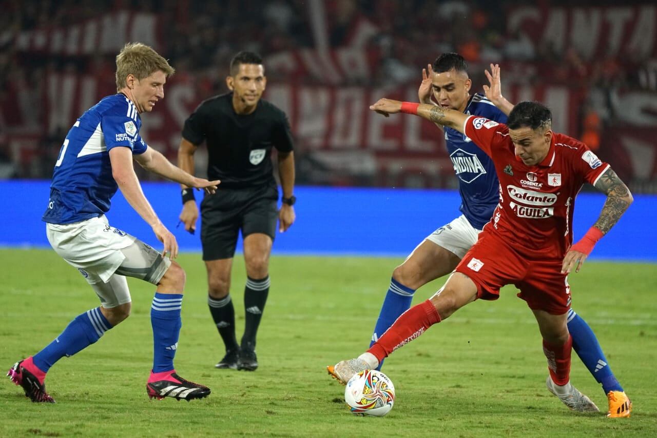 América Millonarios en el estadio Pascual Guerrero