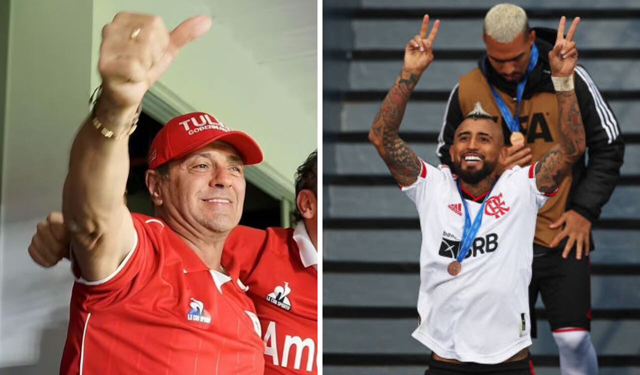 Tulio Gómez y Arturo Vidal - América de Cali