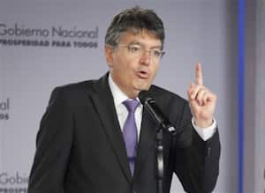 Mauricio Cárdenas, ministro de Hacienda.