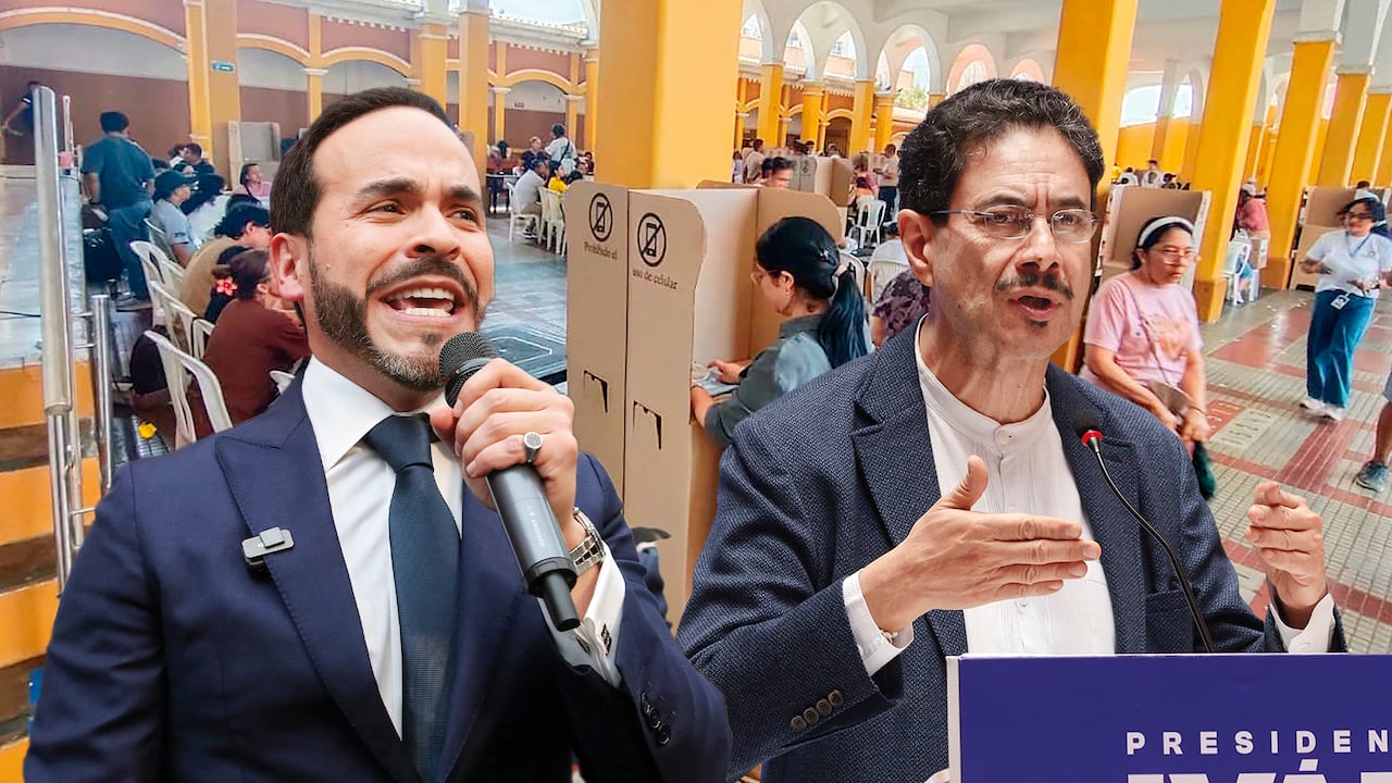 Elecciones presidenciales entre Abelardo de la Espriella e Iván Cepeda.