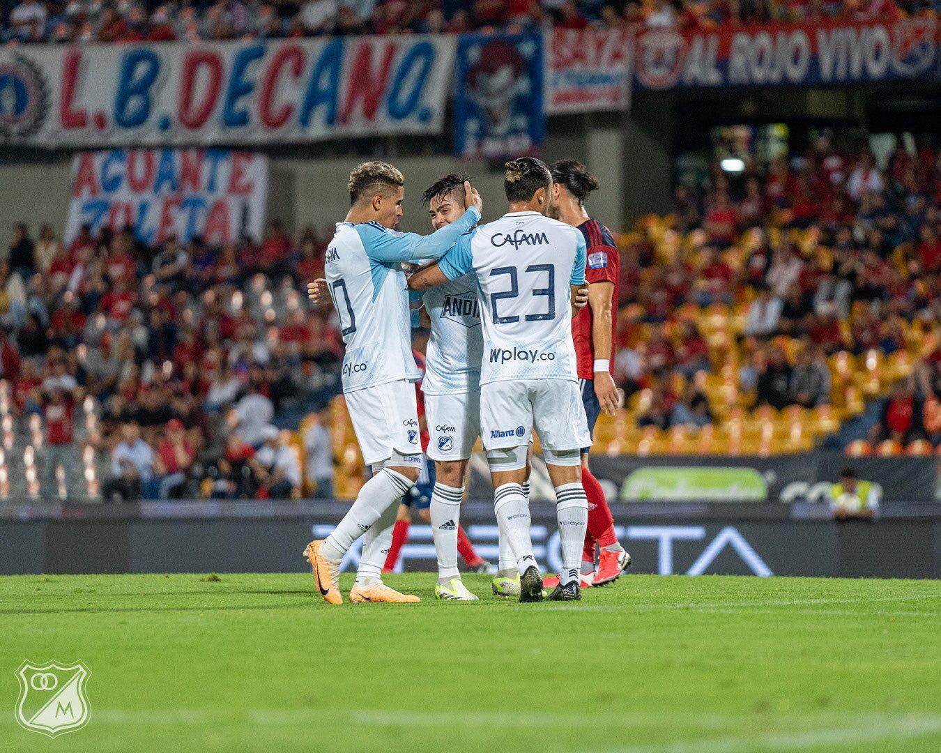 Medellín y Millonarios se enfrentaron en la fecha 13 de la Liga