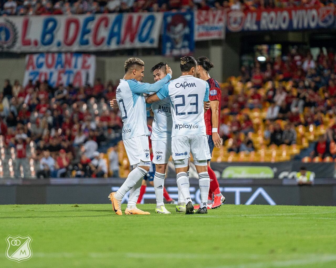 Medellín y Millonarios se enfrentaron en la fecha 13 de la Liga