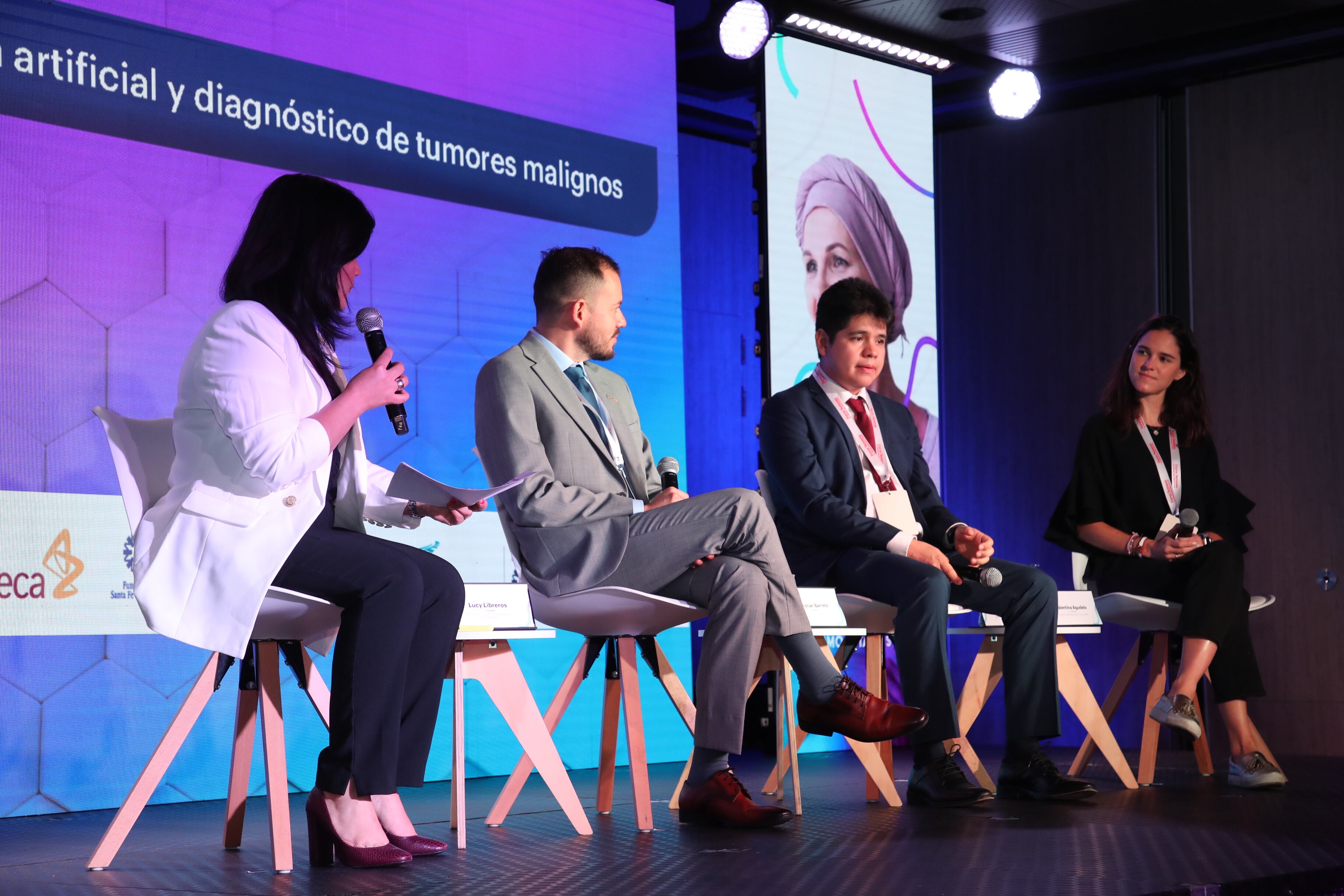 Foro cáncer: ¿cómo estamos hoy?
17 de octubre de 2024 de 08:00 a.m. – 12:00 a.m.
Edificio Semana ​|  Bogotá, Colombia
PANEL | Inteligencia artificial y diagnóstico de tumores malignos
Objetivo:
Christian Barreto
Diagnostic Science Liaison en Cluster Andino de AstraZeneca  

Rafael Parra
Jefe Patología y Patología Molecular Instituto Nacional de Cancerología 

Valentina Agudelo
Creadora dispositivo ‘Soy Julieta’ 
Modera: 
Lucy Libreros
Editora de Salud y Vida Moderna de SEMANA