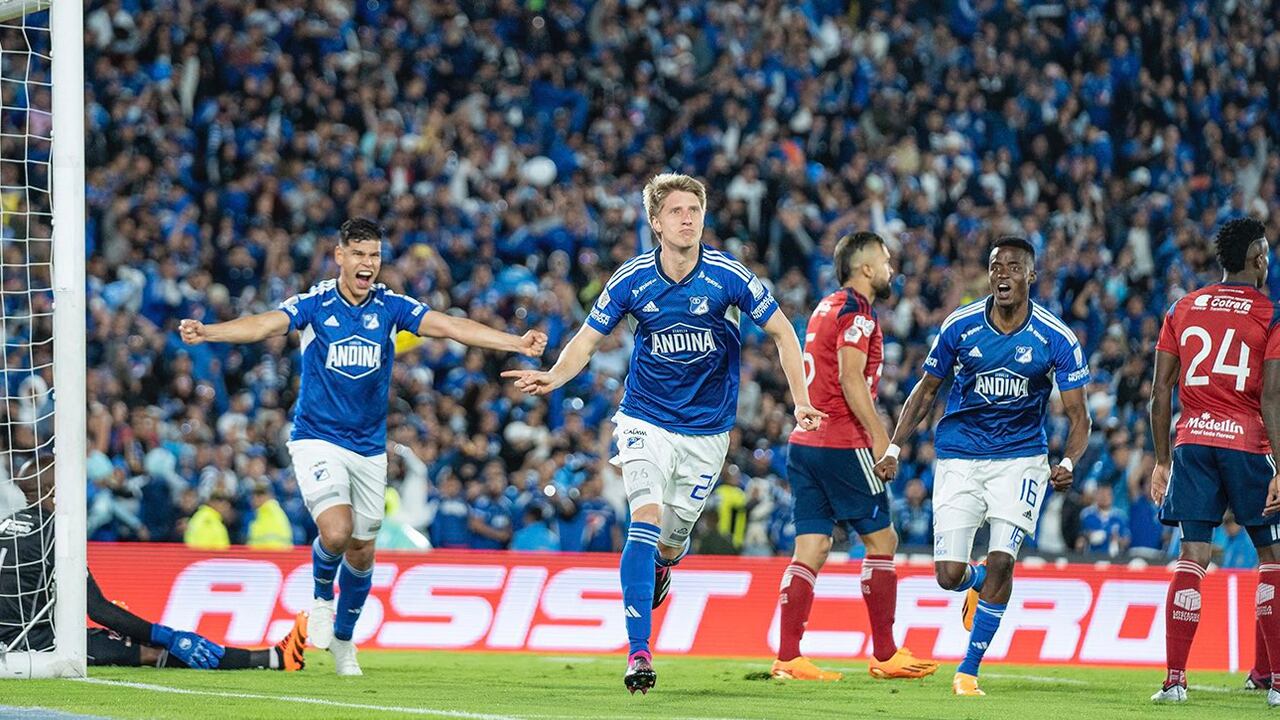 Millonarios está en la final de la Liga BetPlay tras vencer a Medellín.