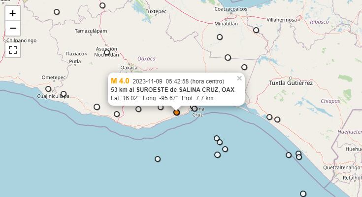 Varios temblores se sintieron en México en las últimas horas