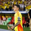 James Rodríguez, capitán de la Selección Colombia