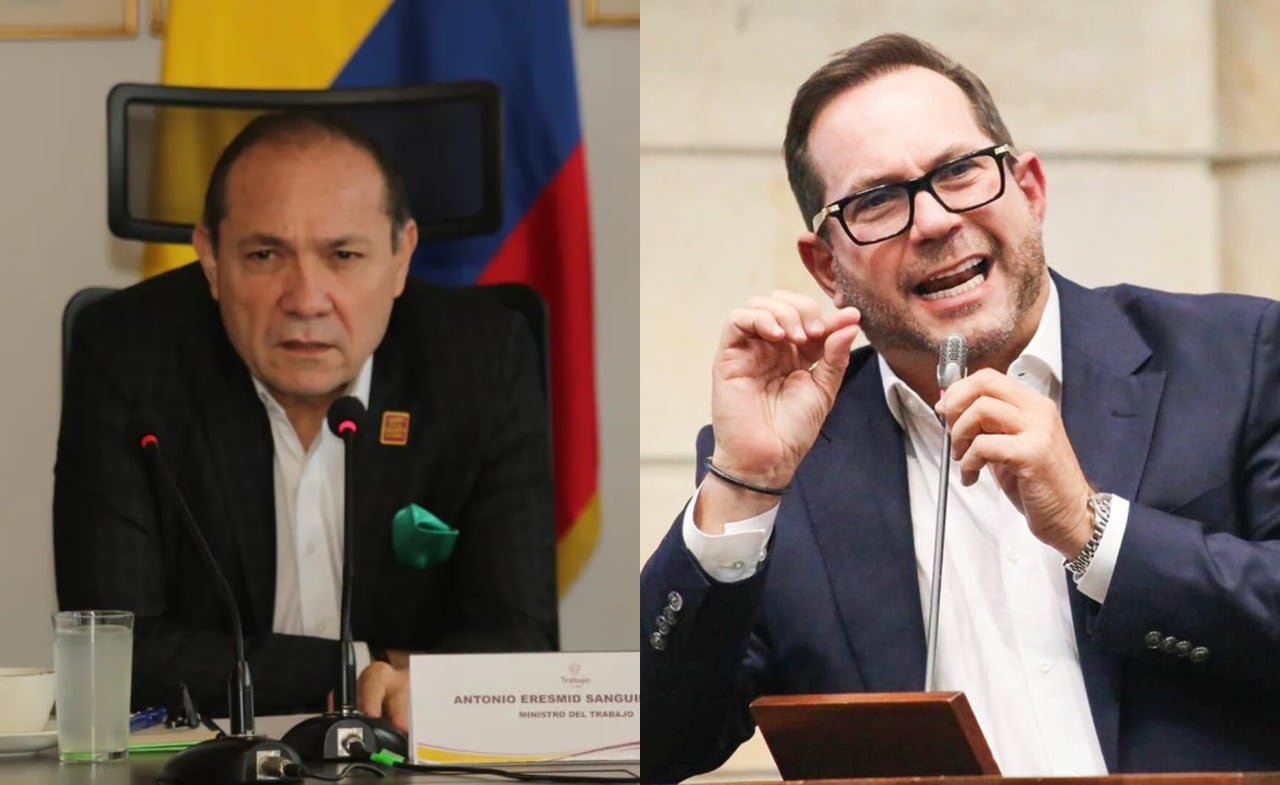 Antonio Sanguino arremetió fuertemente contra el presidente del Congreso.