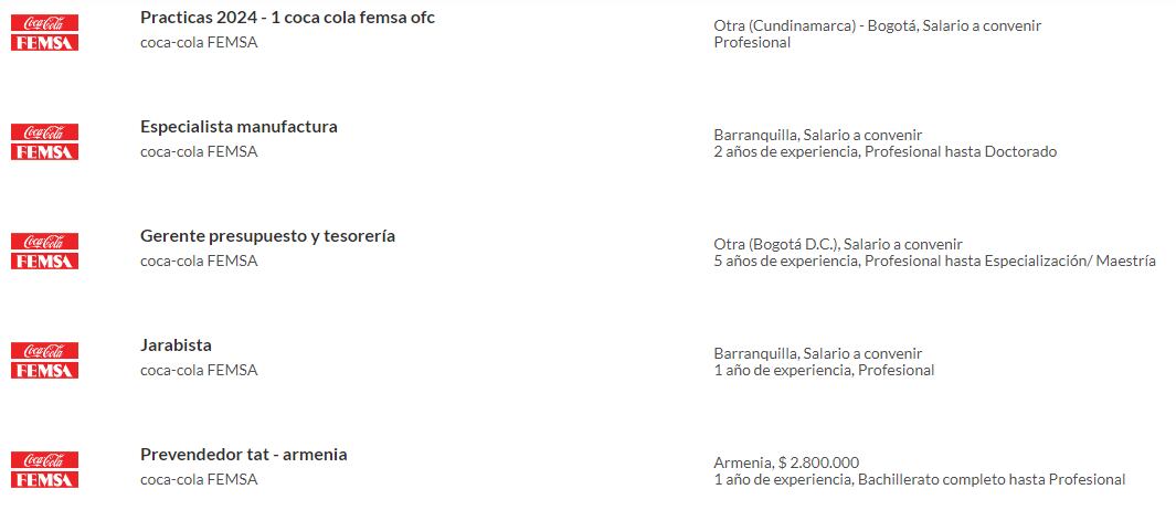 Revise todas las vacantes disponibles a través del portal de empleos de Semana, ingresando en: https://www.semana.com/empleos/