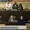 Debate a la reforma laboral en Plenaria de Cámara de Representantes.
