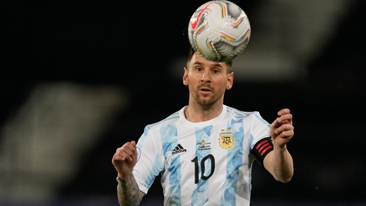 Lionel Messi con la Selección Argentina.