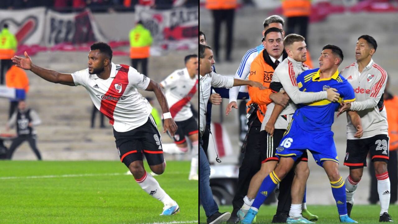 Borja le da la victoria a River sobre Boca.