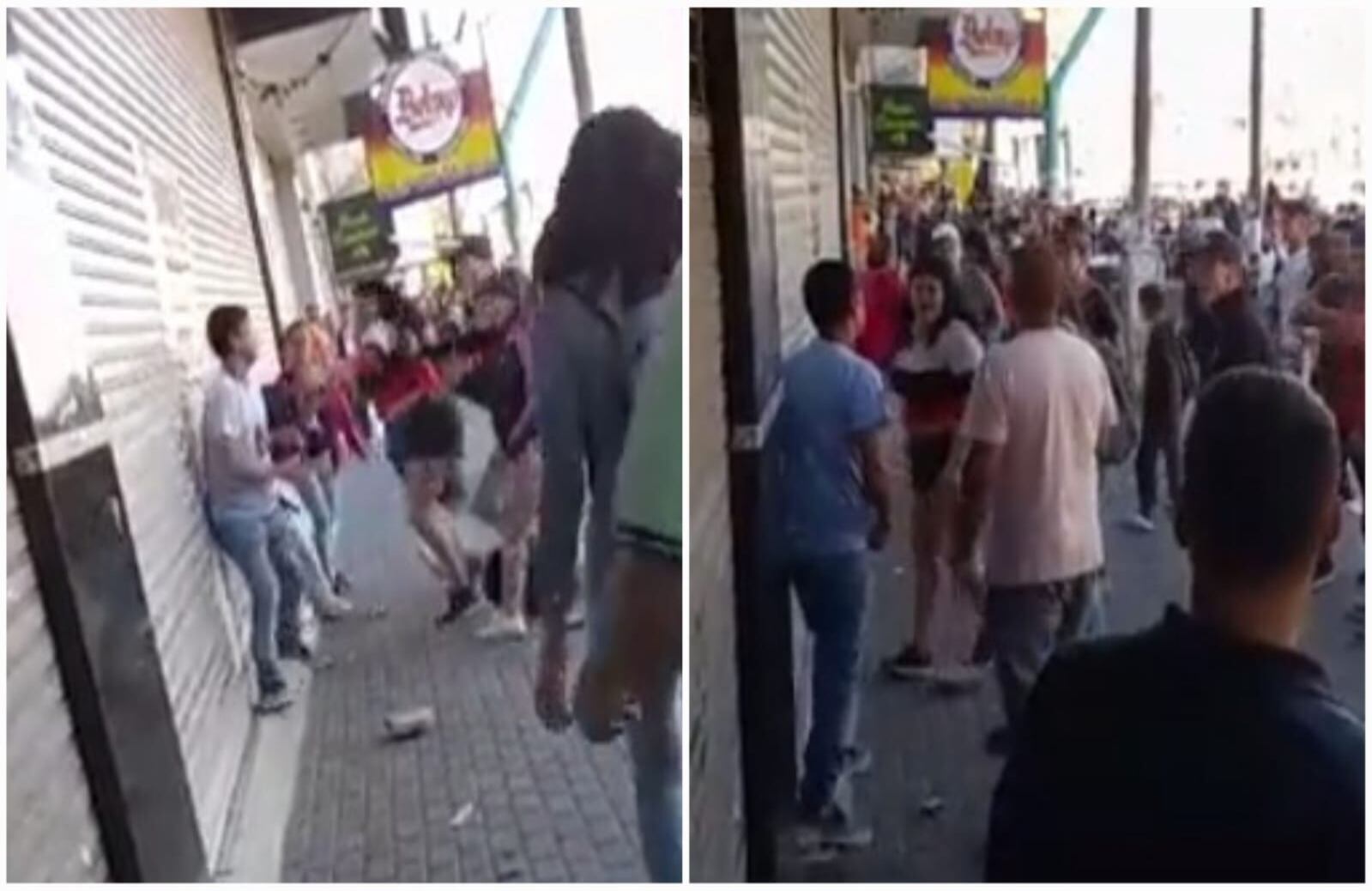 Al lugar fueron desplegados uniformados en un intento por retomar el control.