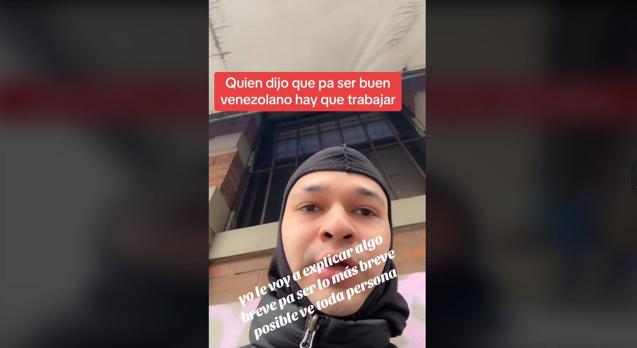 El sujeto aseguró que no es un mal ciudadano venezolano