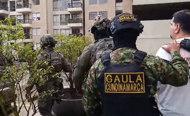 Integrantes de una red de tráfico de drogas capturados con fines de extradición.