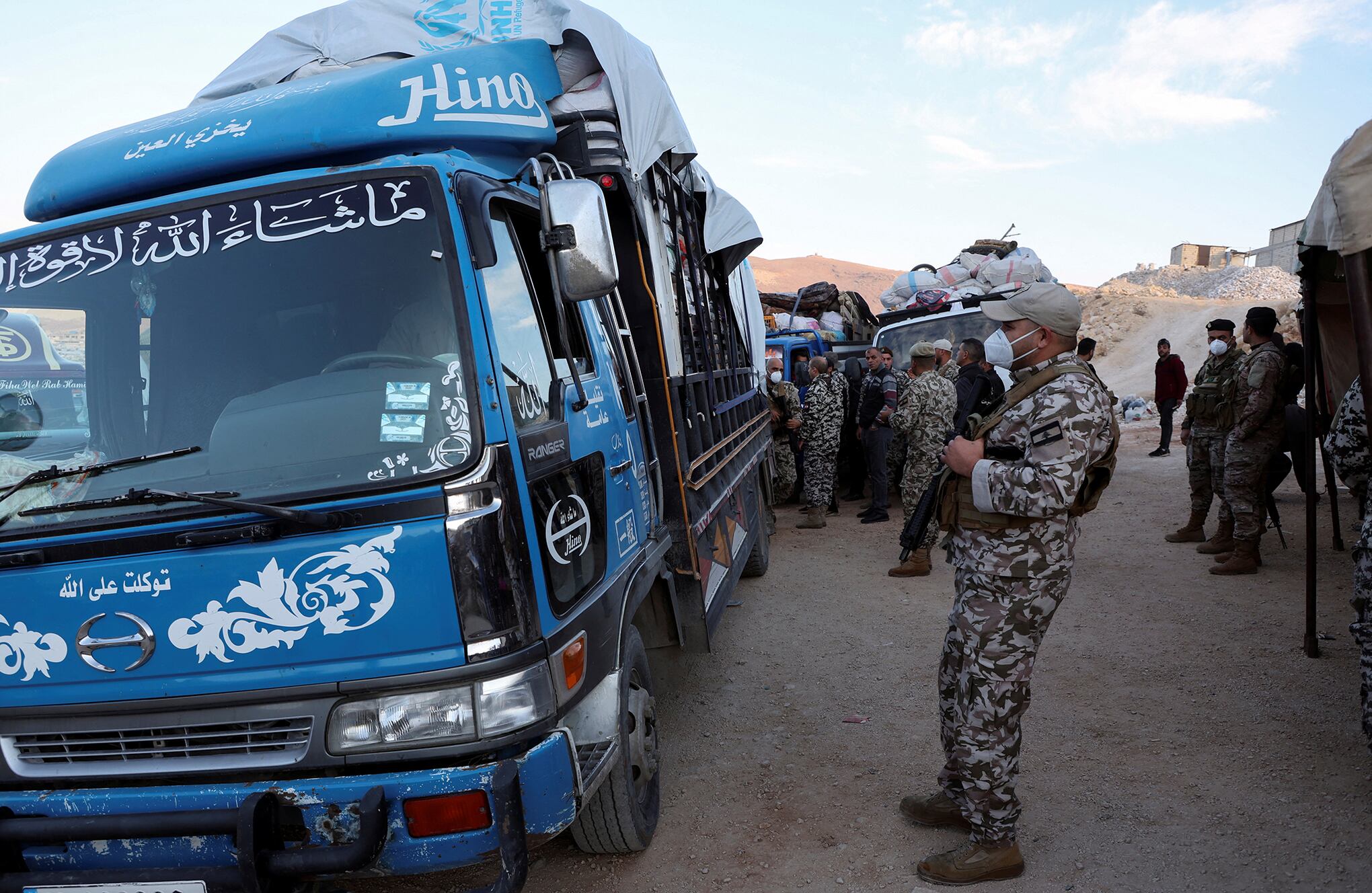 En imágenes : Cientos de refugiados sirios regresan a casa.