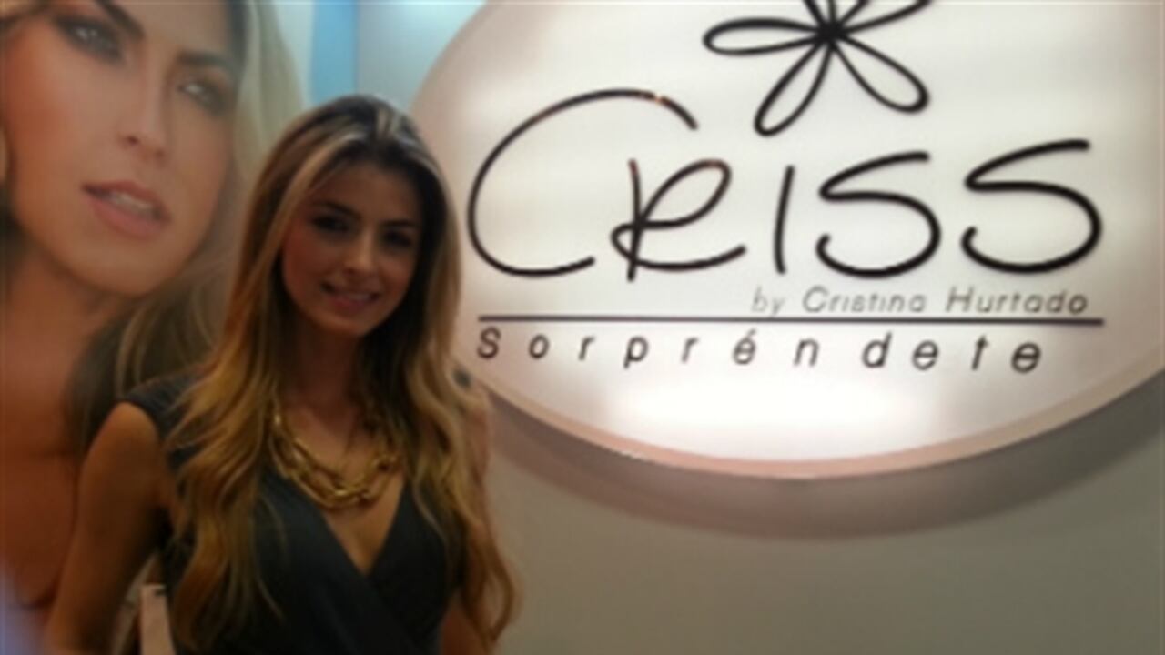 Cristina Hurtado, presentadora y empresaria