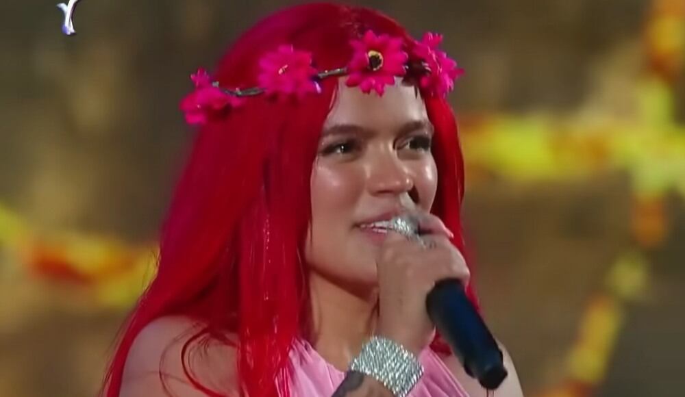 La 'Bichota' se lució en el escenario de Viña, donde recibió las distinciones.