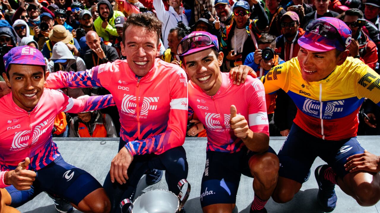 Sergio Higuita fue el más reciente campeón del Tour Colombia 2.1 a principios de 2020