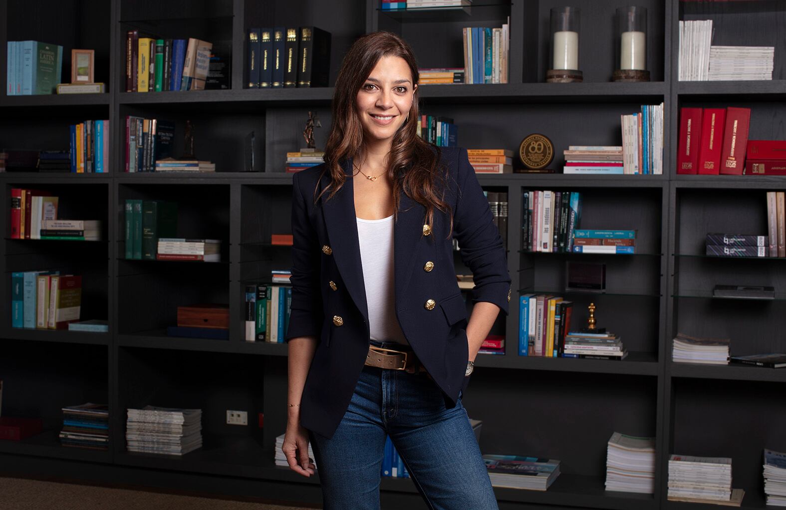Ana Cristina Medina, socia de Godoy.