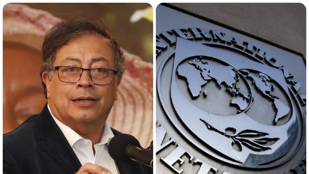 El presidente Gustavo Petro respondió al FMI por economía colombiana.