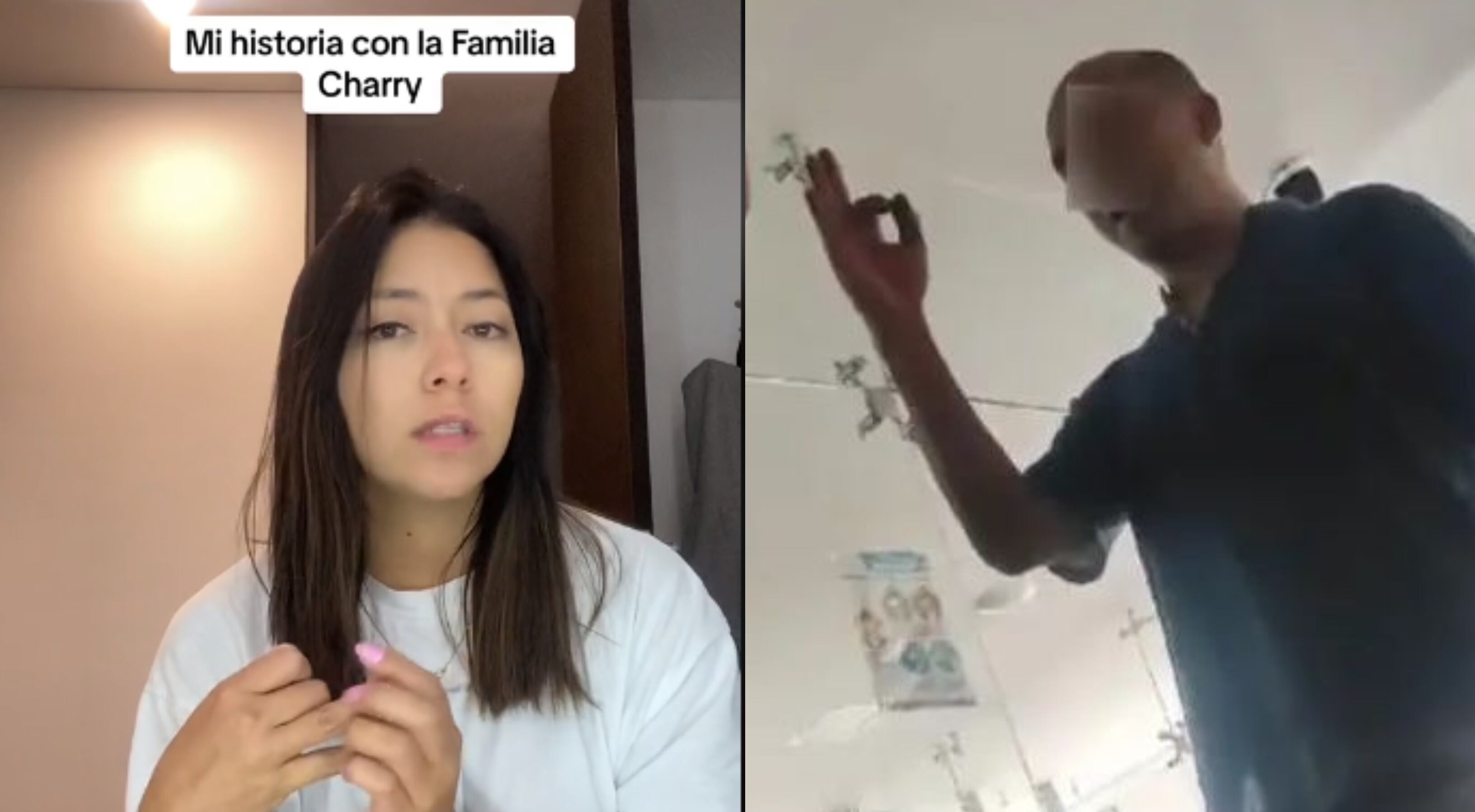 Stefhany Galindo contó su historia con la familia Charry en Ibagué.