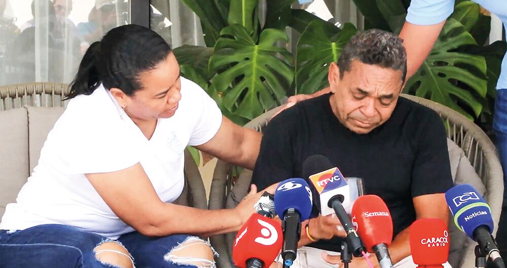 Algunos fueron testigos de la precaria situación en la que se encontraba, como lo relató monseñor Francisco Ceballos, de la arquidiócesis de La Guajira, integrante de la comisión humanitaria.