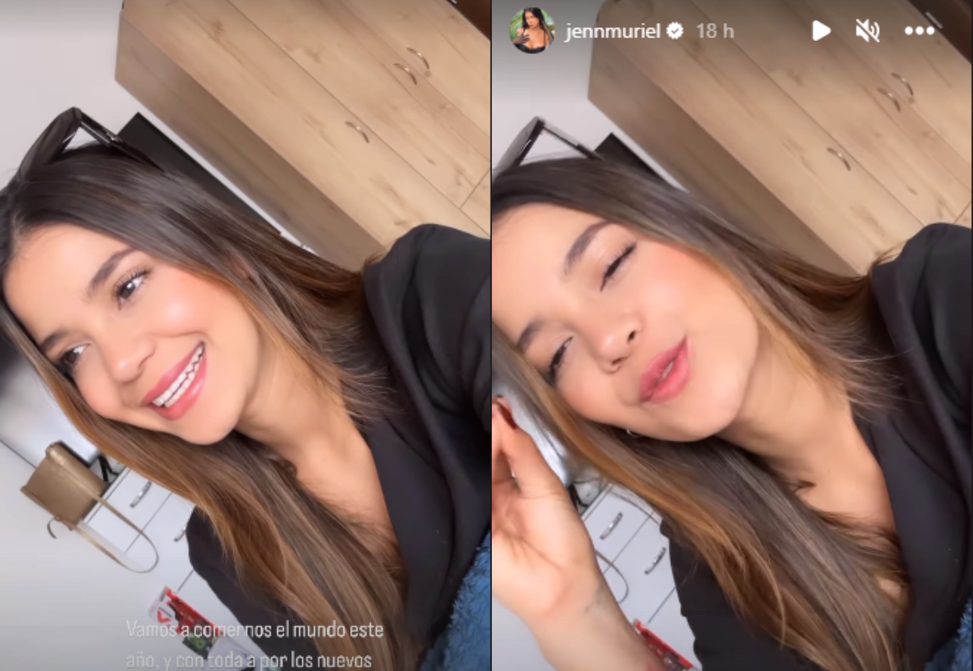 Jenn Muriel le dio la bienvenida al 2023.