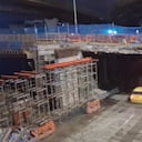 El IDU confirmó que el tractocamión impactó los andamios de la obra y no la estructura del puente en construcción.
