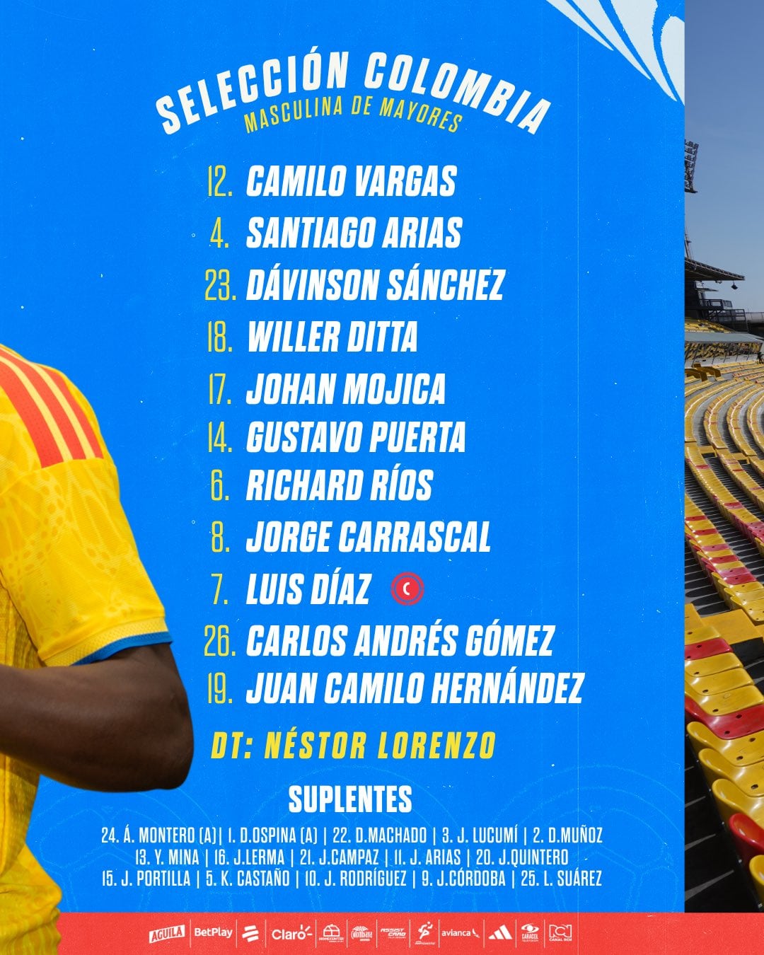 Titular de Colombia