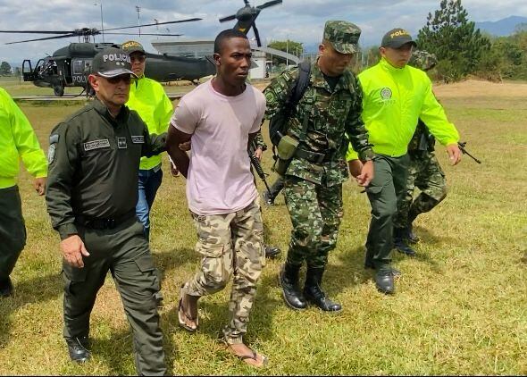 Captura de alias 'Mauricito' por parte del Ejército Nacional.