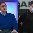 De izquierda a derecha: Marcelo Pecci y Francisco Correa.