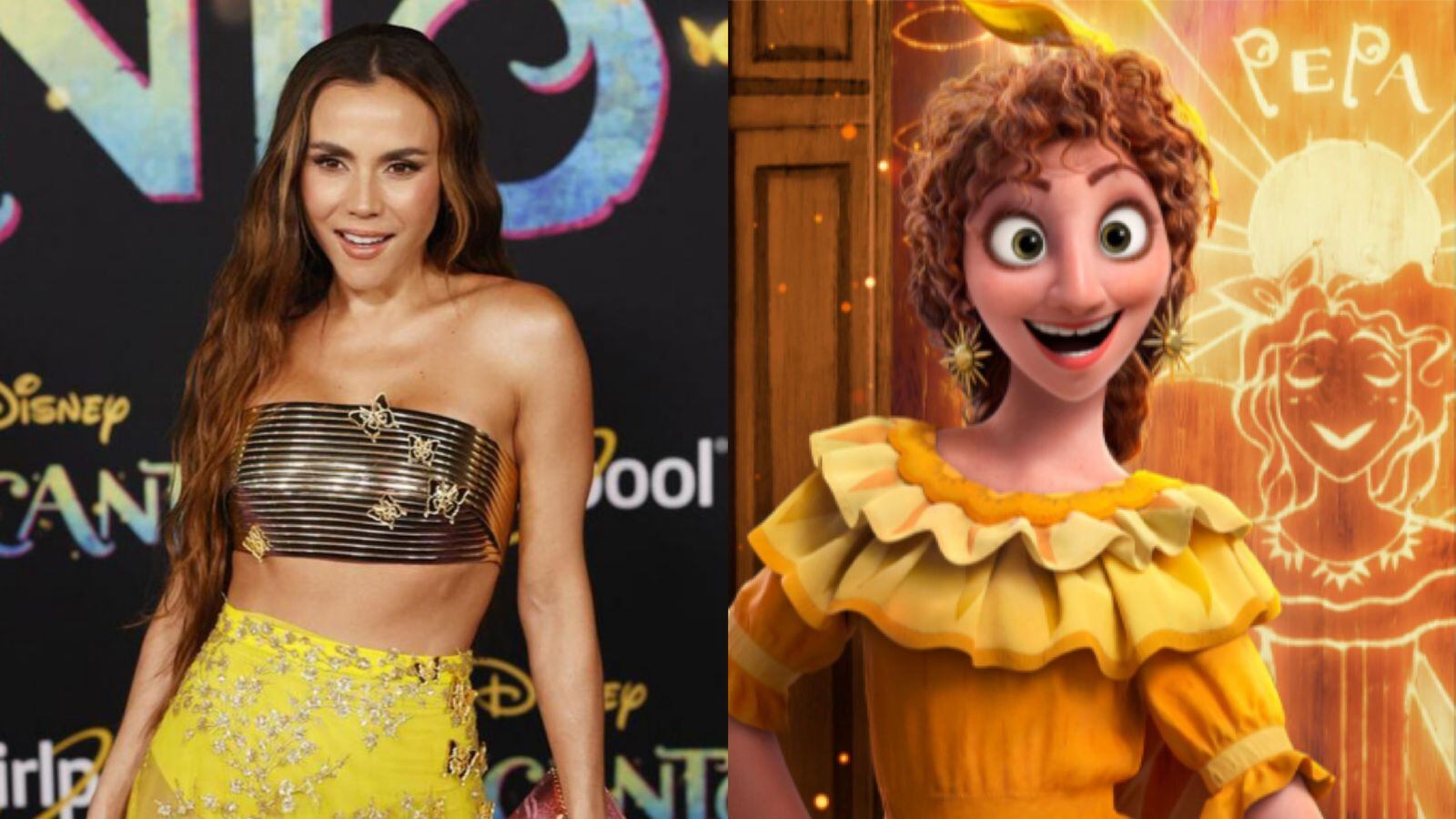 La actriz colombiana Carolina Gaitán dio su voz, en la versión original y español latino, a Pepa Madrigal en 'Encanto'.