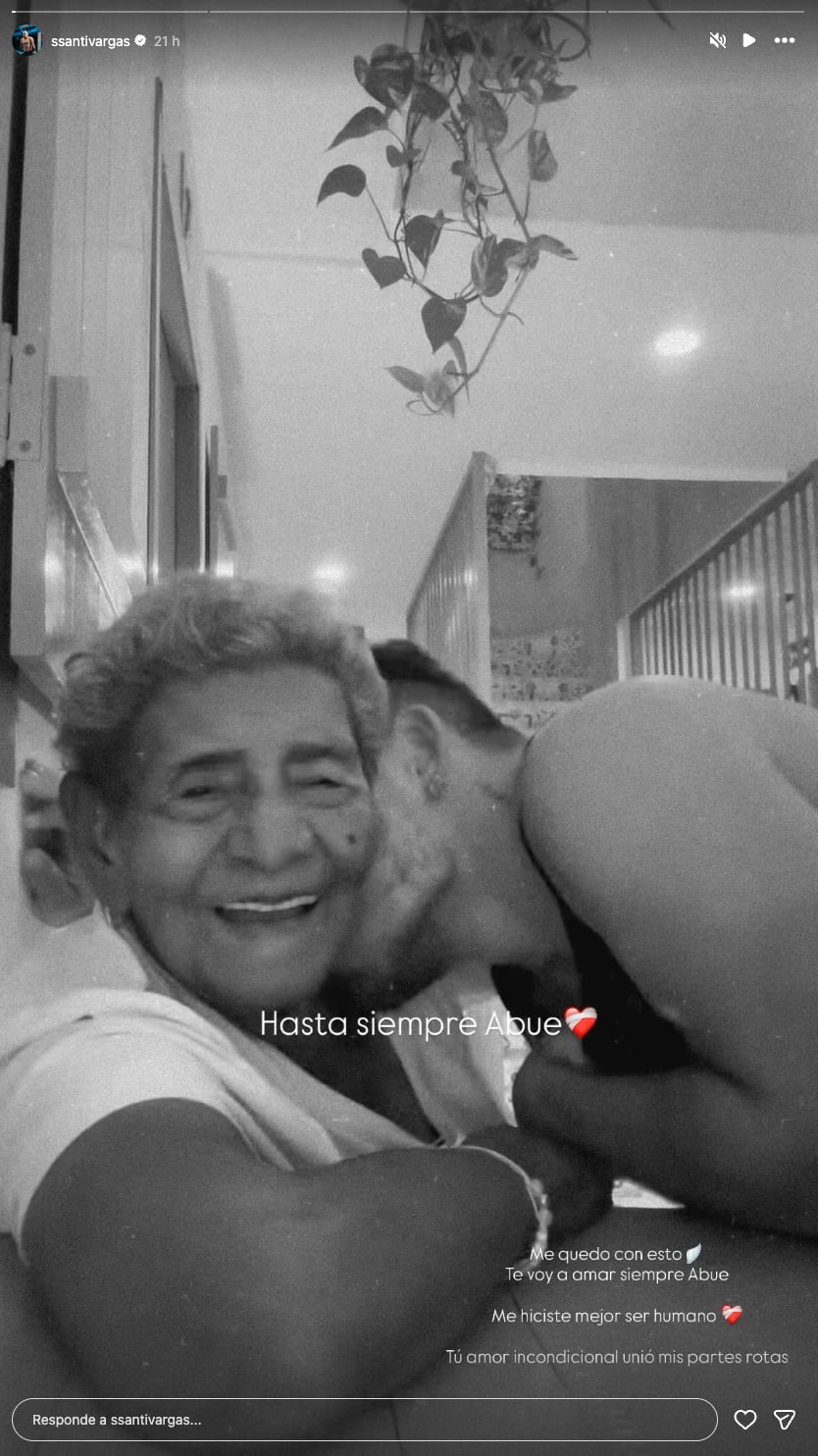 Santiago Vargas, periodista de RCN, de luto por la pérdida de su abuela.