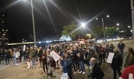 Manifestación Avenida Boyacá con calle 147