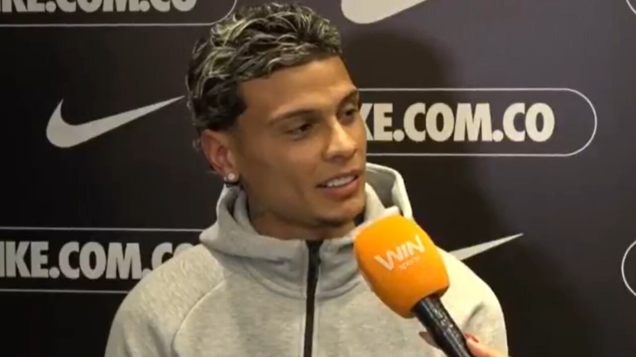 Richard Ríos se refirió al altercado con periodista luego del juego vs. Ecuador