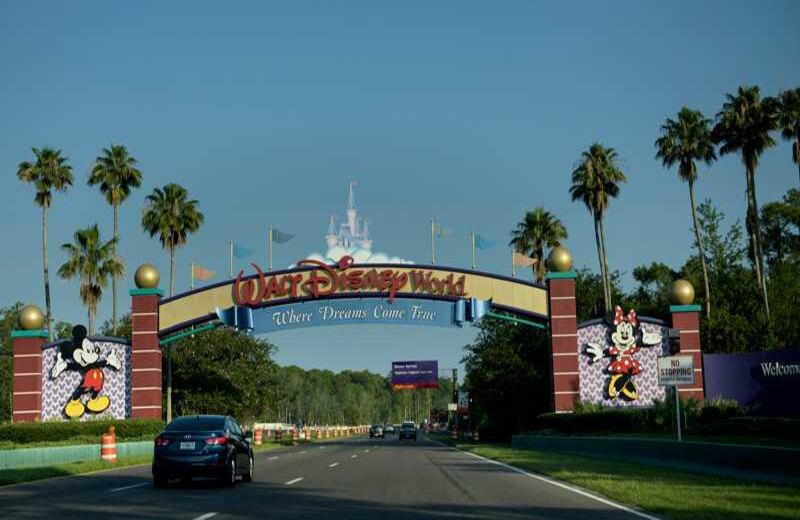 El Grand Floridian es parte del inmenso complejo turístico Disney, que incluye varios parques temáticos, parques acuáticos, hoteles y canchas de golf. Foto: AFP