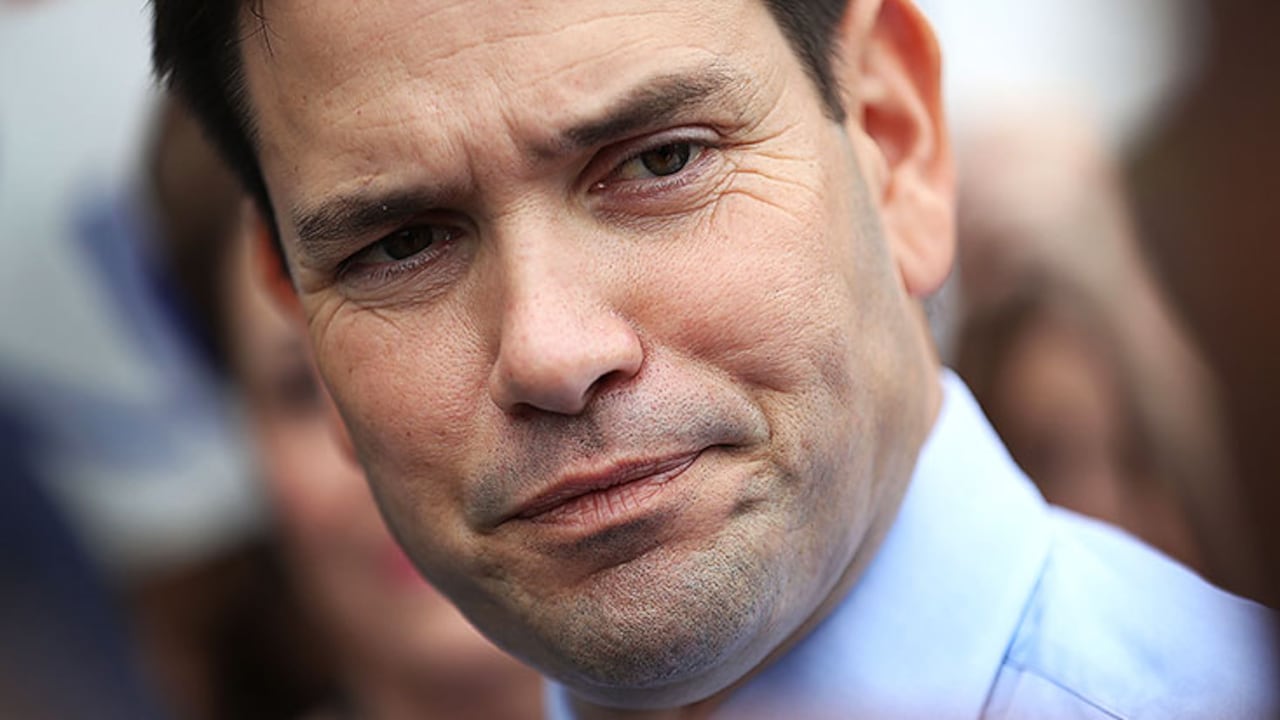 Marco Rubio arremetió fuertemente contra Gustavo Petro. Lo tildó de 'agente de caos'