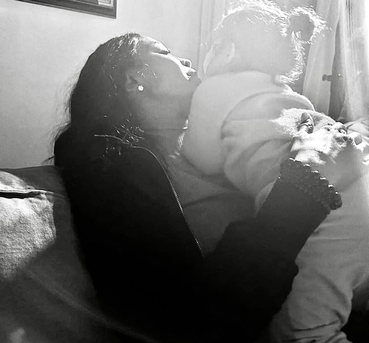 Naomi Campbell bebé. Foto: Instagram. @naomi.