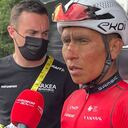 Nairo Quintana tras la etapa 5