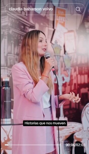 La presentadora relacionó la muerte de su padre con una pauta publicitaria