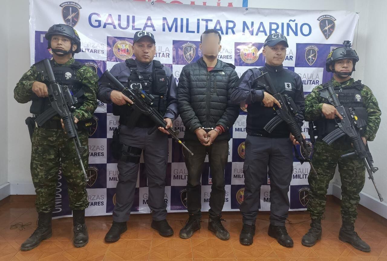 Capturado por el secuestro de tres ciudadanos de la India en frontera con Ecuador.