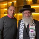 El rabino liberal antisionista Richard Gamboa Ben-Eleazar ha sido criticado por sus posturas ante Israel y declaraciones frente a la guerra con Hamás. Foto: Redes Sociales.