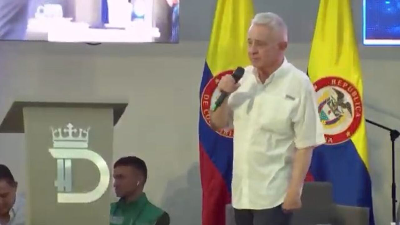 Álvaro Uribe, expresidente de Colombia