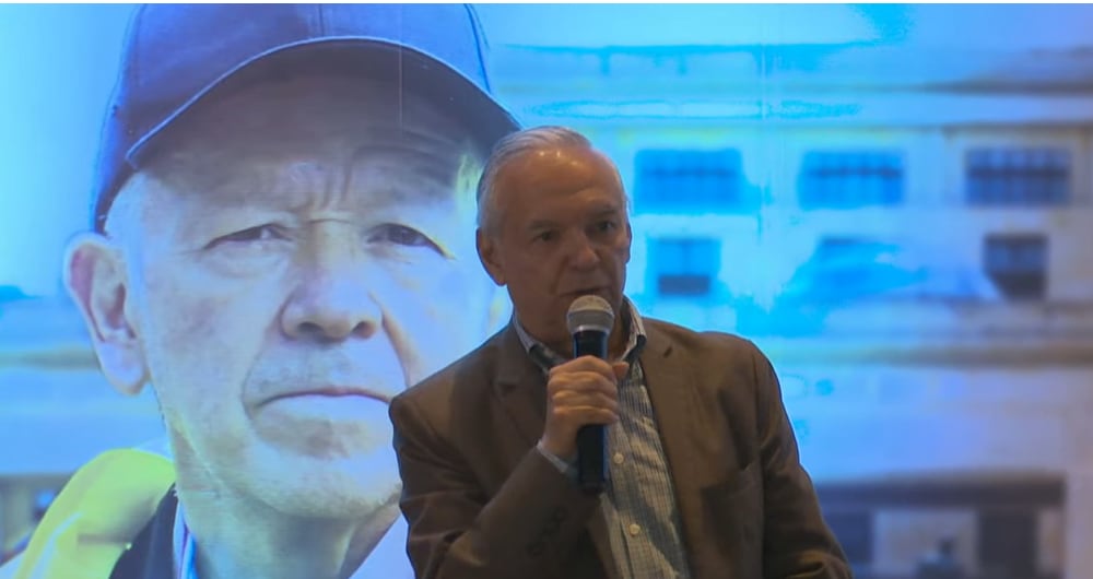 Ministro de Hacienda Ricardo Bonilla en evento pensional de Asofondos, sábado 18 de noviembre de 2023.