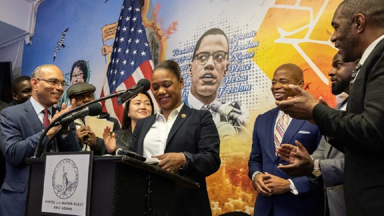 Keechant Sewell, nueva jefa de la Policía de Nueva York.