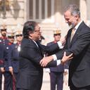 Presidente Gustavo Petro visita a España rey Felipe VI de España Mayo 3 2023