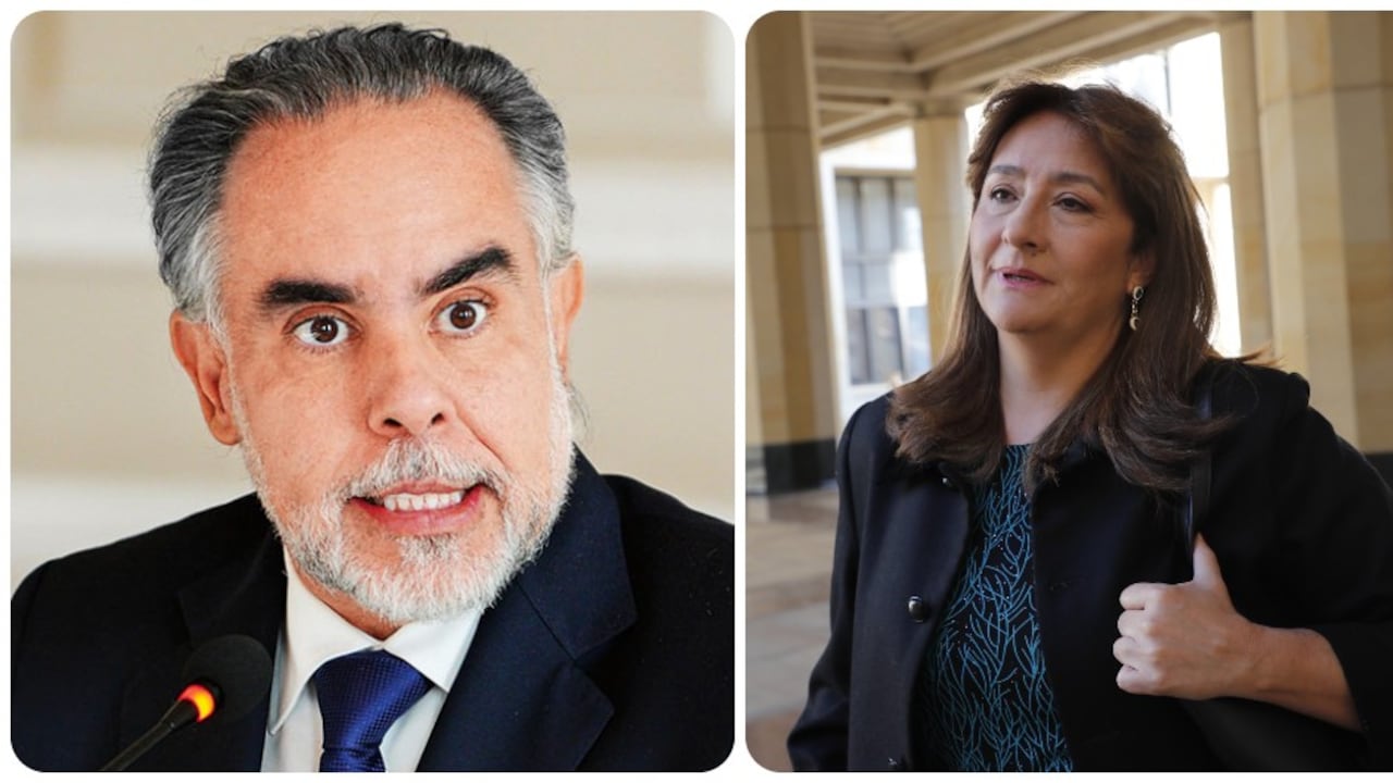 Armando Benedetti y Angela María Buitrago.